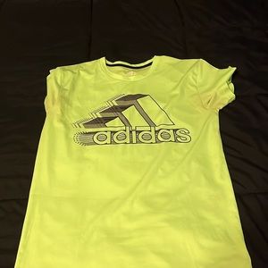 Neon Adidas Tee Shirt